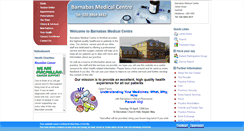 Desktop Screenshot of barnabasmedicalcentre.co.uk